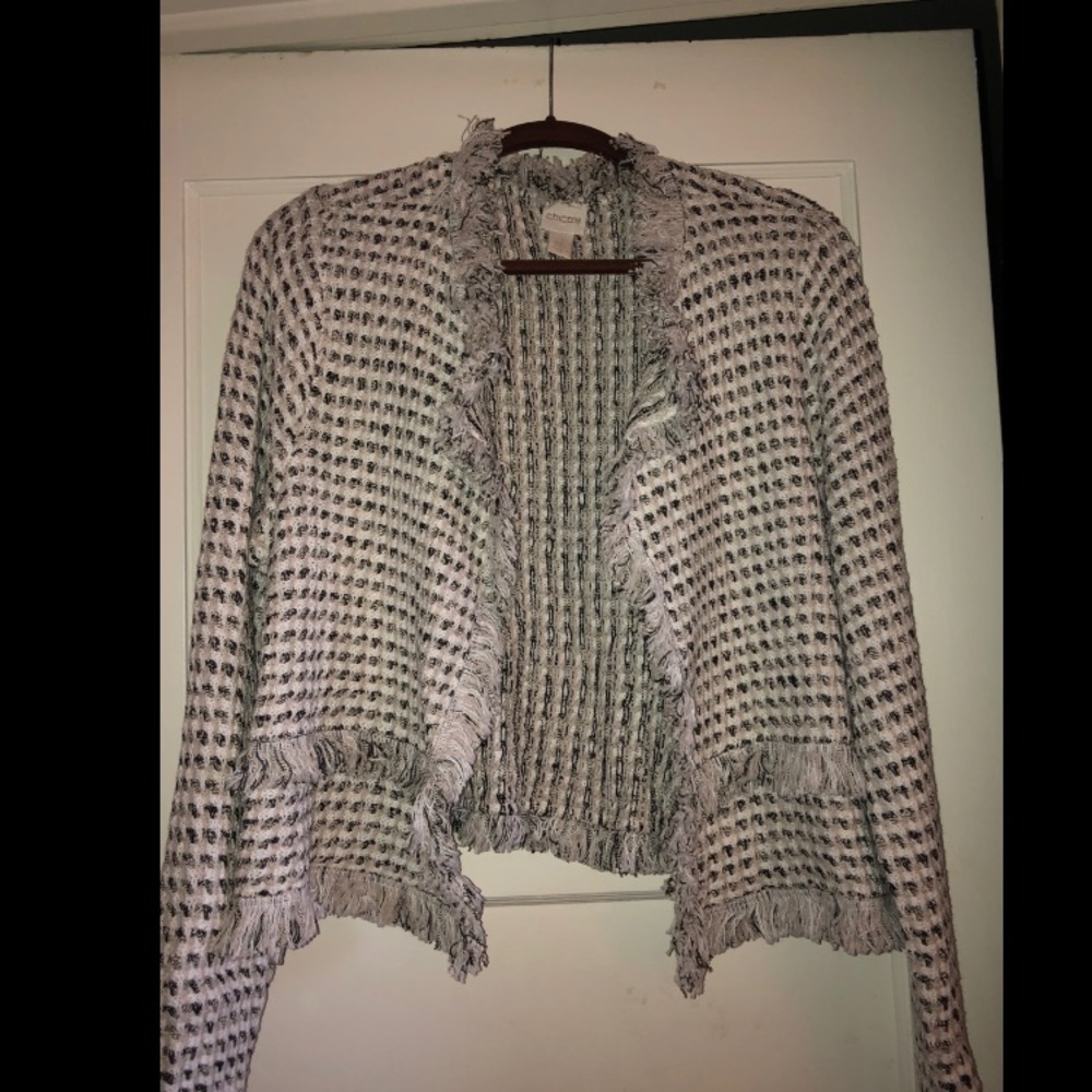 Chico’s Knit Sweater Blazer
